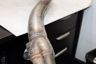 00-02 KAWASAKI NINJA ZX6R ZX600J OEM EXHAUST HEADER PIPES MANIFOLD W MUFFLER