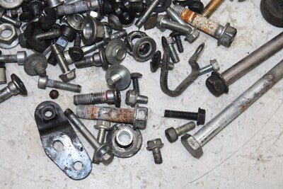2014 KAWASAKI NINJA 300 EX300B ABS OEM ENGINE MOUNTING BOLTS MOTOR SCREWS