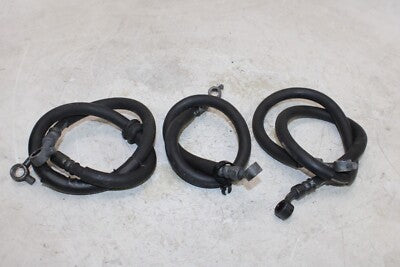 2008 KAWASAKI NINJA 650R OEM FRONT BRAKE CALIPER HOSE LINE W REAR HOSE