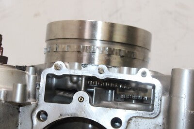 2014 SUZUKI VSTROM DL1000A ABS OEM ENGINE CRANKCASE W PISTON FLYWHEEL CRANKSHAFT