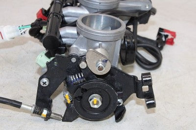 17-22 KAWASAKI NINJA 650 EX650 OEM MAIN FUEL INJECTORS / THROTTLE BODIES