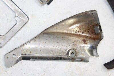 2004 HONDA SHADOW VLX 600 OEM FRONT UPPER FAIRING MISC COVERS BRACKETS