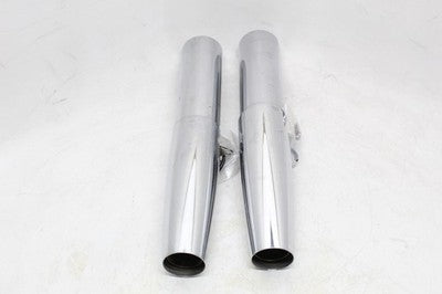 2005 Honda VTX1300S VTX1300 OEM FRONT FORKS UPPER CHROME COVERS