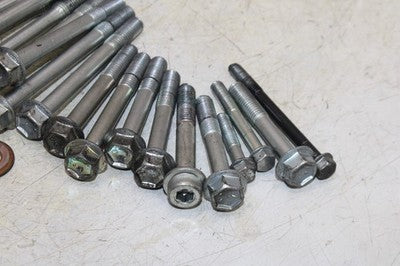 06-09 SUZUKI GSXR 750 OEM ENGINE MOUNTING BOLTS HARDWARE MOTOR SCREWS
