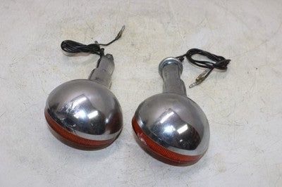80-81 YAMAHA XS850 OEM REAR LEFT RIGHT TURN SIGNALS LIGHT INDICATORS