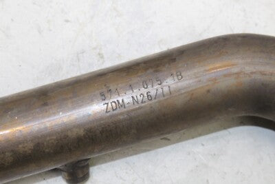 2004 DUCATI 749 OEM EXHAUST HEADER PIPES MANIFOLD