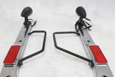 2004 HONDA SHADOW VLX 600 OEM REAR PASSENGER FENDER GRAB RAIL SET PAIR