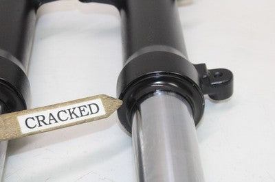 2006 SUZUKI VSTROM 650 DL650 OEM FRONT FORKS SHOCK SUSPENSION SET PAIR