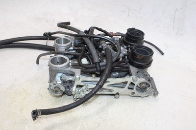 2002 HONDA INTERCEPTOR 800 VFR800A ABS OEM MAIN FUEL INJECTORS / THROTTLE BODIES