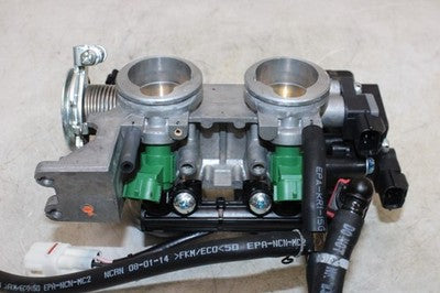 13-17 KAWASAKI NINJA 300 EX300A OEM MAIN FUEL INJECTORS / THROTTLE BODIES