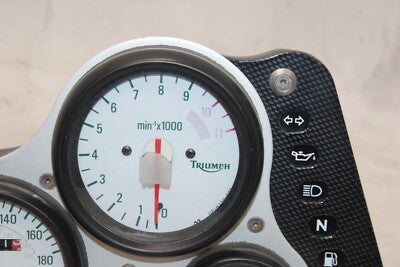 1999 TRIUMPH SPEED TRIPLE T509 OEM SPEEDO TACH GAUGES DISPLAY CLUSTER