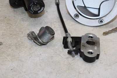 2014 KAWASAKI NINJA 300 EX300A OEM IGNITION LOCK SET W/ GAS CAP SEAT LOCK W KEY