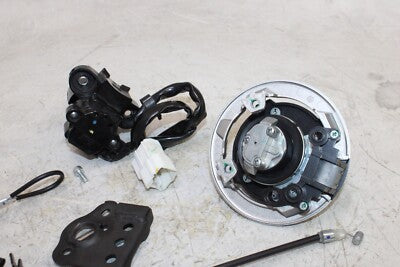 18-23 KAWASAKI NINJA 400 OEM IGNITION LOCK KEY SET W/ GAS CAP AND SEAT LOCK