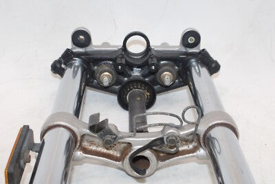 1993 SUZUKI GS500E OEM COMPLETE FRONT END FORKS SUSPENSION TRIPLE TREE