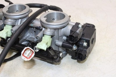 17-22 KAWASAKI NINJA 650 EX650 ABS OEM MAIN FUEL INJECTORS / THROTTLE BODIES