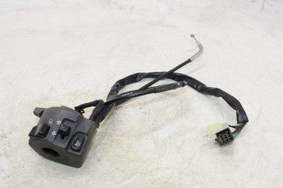 2007 KAWASAKI NINJA 250R EX250F OEM LEFT CLIP ON HANDLE HORN SIGNALS SWITCH