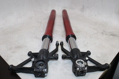 07-08 KAWASAKI NINJA ZX6R OEM FRONT FORKS SHOCK SUSPENSION SET PAIR