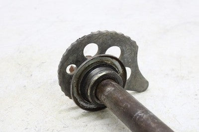80-83 YAMAHA XT250 OEM REAR AXLE BACK WHEEL RIM PIVOT BOLT AXEL