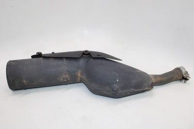 11-18 KAWASAKI KLR650 OEM EXHAUST PIPE MUFFLER SLIP ON CAN SILENCER