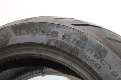 REAR BACK WHEEL TIRE Metzeler Cruisetec 180/60 R16 M/C 80H Reinforced Tubeless R