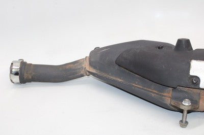 11-18 KAWASAKI KLR650 OEM EXHAUST PIPE MUFFLER SLIP ON CAN SILENCER