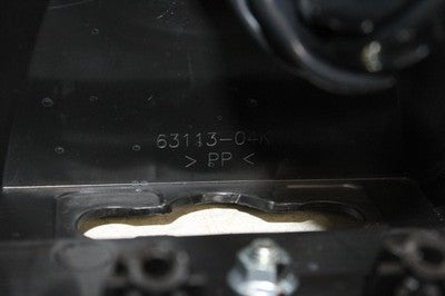 2023 SUZUKI GSXS750 OEM REAR BACK FENDER MUD GUARD W TURN SIGNAL PAIR