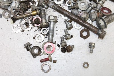 1983 Kawasaki KLT250 OEM ENGINE MOUNTING BOLTS HARDWARE MOTOR SCREWS