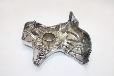 2003 HONDA SHADOW ACE 750 VT750CD DELUXE OEM LEFT ENGINE CHROME COVER PANEL