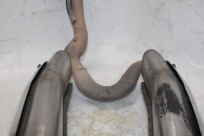 2002 HONDA INTERCEPTOR 800 VFR800A ABS OEM EXHAUST PIPE MUFFLER PAIR