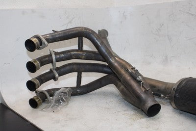 2000 HONDA CBR900RR FULL EXHAUST SYSTEM HEADERS PIPE MUFFLER AKRAPOVIC