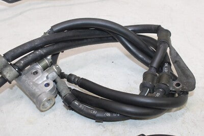 2006 SUZUKI BURGMAN AN400S OEM BRAKE HOSES LINES FRONT BACK