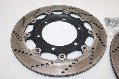 1997 TRIUMPH TROPHY 900 OEM FRONT LEFT RIGHT BRAKE ROTORS DISCS