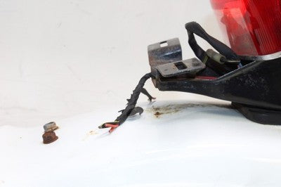 1996 KAWASAKI KZ1000P POLICE OEM REAR BACK WHEEL FENDER MUD GUARD W TAIL LIGHT