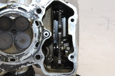 02-09 HONDA INTERCEPTOR 800 VFR800A ABS OEM REAR ENGINE TOP END CYLINDER HEAD