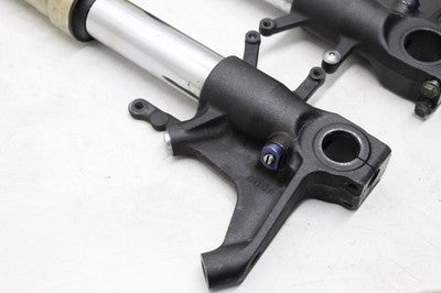 06-07 SUZUKI GSXR 600 OEM FRONT FORKS SHOCK SUSPENSION SET PAIR