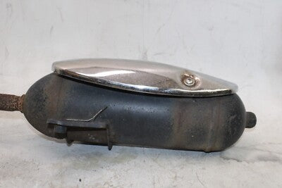 2009 GENUINE SCOOTER BUDDY 125 OEM EXHAUST PIPE MUFFLER SLIP ON CAN SILENCER