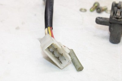 1996 KAWASAKI KZ1000P POLICE OEM IGNITION LOCK KEY SET W/ SEAT LOCK