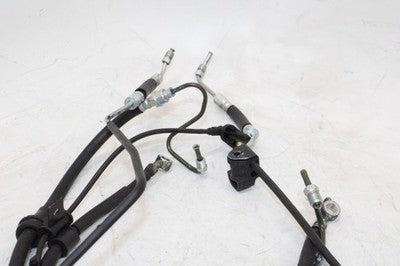 13-16 KAWASAKI NINJA 650 EX650F OEM FRONT REAR BACK ABS HOSE SET LINES HOSES