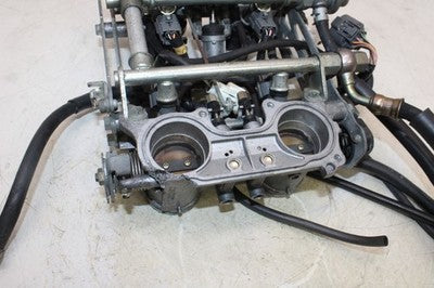 2002 HONDA INTERCEPTOR 800 VFR800A ABS OEM MAIN FUEL INJECTORS / THROTTLE BODIES