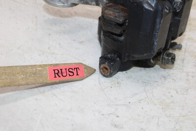 1987 HONDA CBR600F OEM REAR BACK BRAKE CALIPER W MOUNT BRACKET