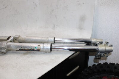 1992 KAWASAKI KX250 OEM FRONT END COMPLETE SUSPENSION FORKS SHOCKS TRIPLE TREE