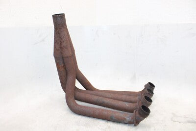 91-92 KAWASAKI NINJA ZX7 ZX750J OEM EXHAUST HEADER PIPES MANIFOLD