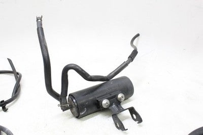 2005 YAMAHA YZF R6 OEM EVAP VAPOR CHARCOAL EMISSION CANISTER W ENGINE HOSES