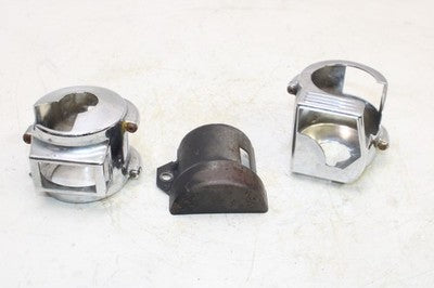 2002 HONDA VTX1800C OEM CHROME SWITCH HOUSING COVERS SET