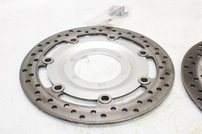 02-04 HONDA VTX1800C OEM FRONT LEFT RIGHT BRAKE ROTORS DISCS