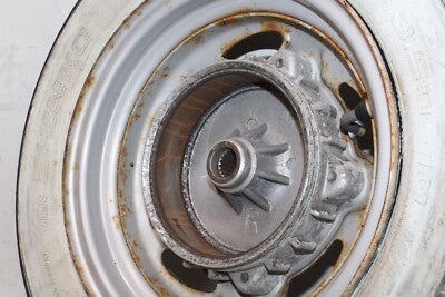 2009 GENUINE SCOOTER BUDDY 125 OEM REAR BACK WHEEL RIM W TIRE