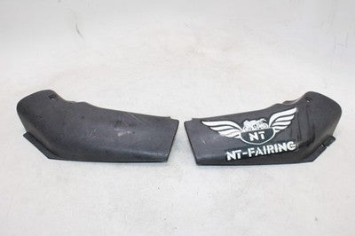 00-02 KAWASAKI NINJA ZX6R ZX600J OEM FRONT UPPER COWL COVER PAIR