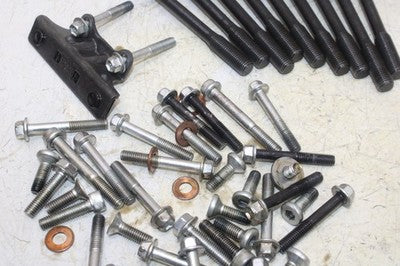 06-09 SUZUKI GSXR 750 OEM ENGINE MOUNTING BOLTS HARDWARE MOTOR SCREWS