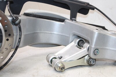 1999 TRIUMPH SPEED TRIPLE T509 OEM REAR SWINGARM BACK W ROTOR BRAKE CALIPER