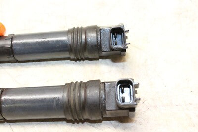 06-11 KAWASAKI NINJA 650R EX650A OEM IGNITION COILS COIL SPARK PLUG CAPS